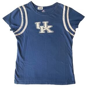 Majestic Women’s Short Sleeve T-shirt size M, Blue, UK